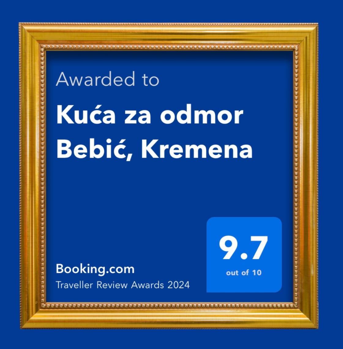 Kuca Za Odmor Bebic, Kremena Villa Klek Buitenkant foto